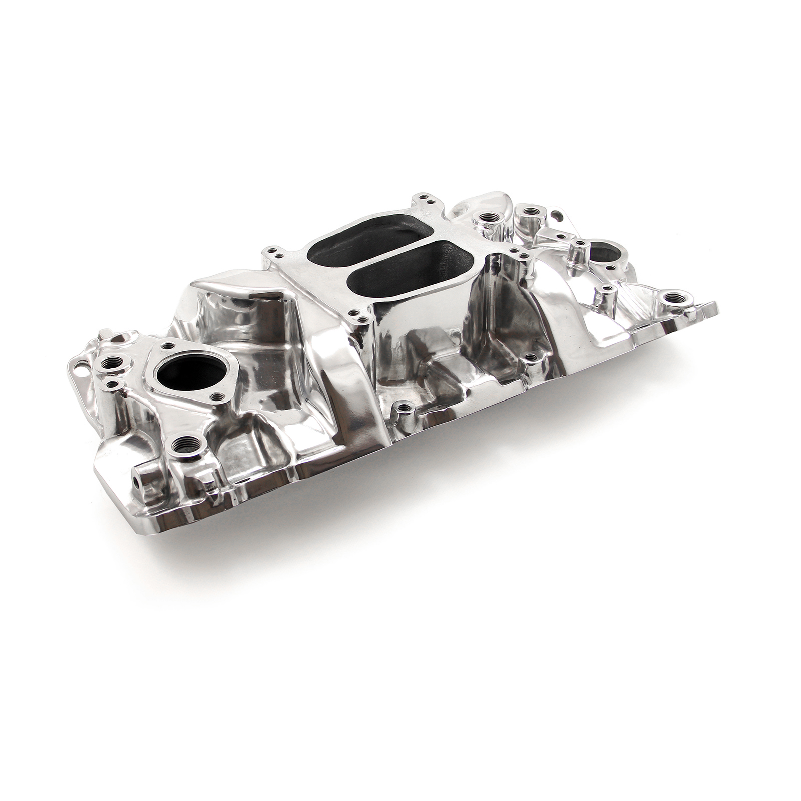 Chevy SBC 350 Holeshot 195795 (Egr) Intake Manifold Polished