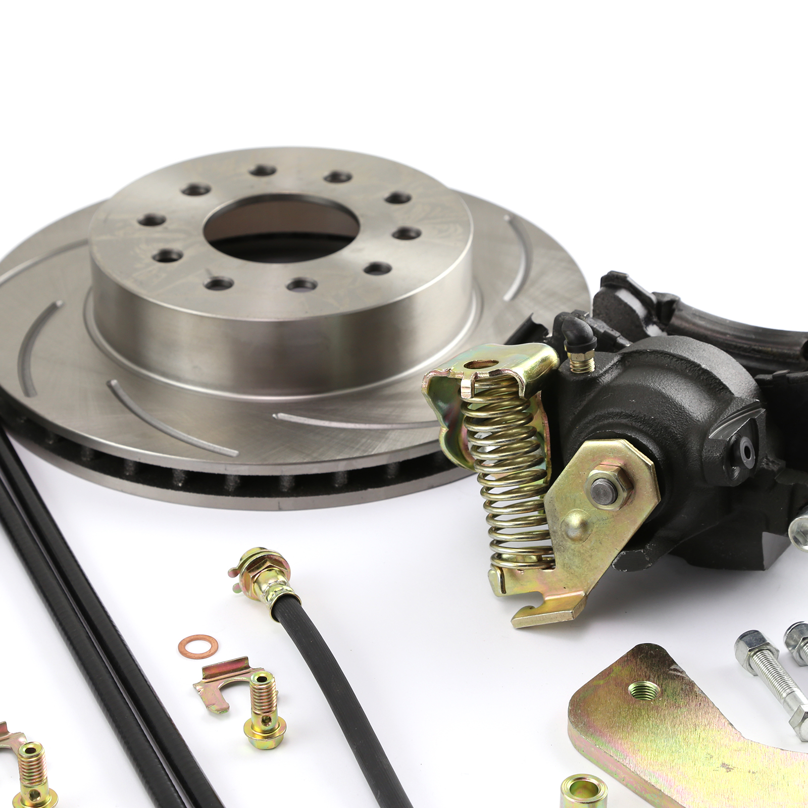 Speedmaster® PCE164.1014 GM 10 12 Bolt Rear Drum to Disc Brake Conversion Kit