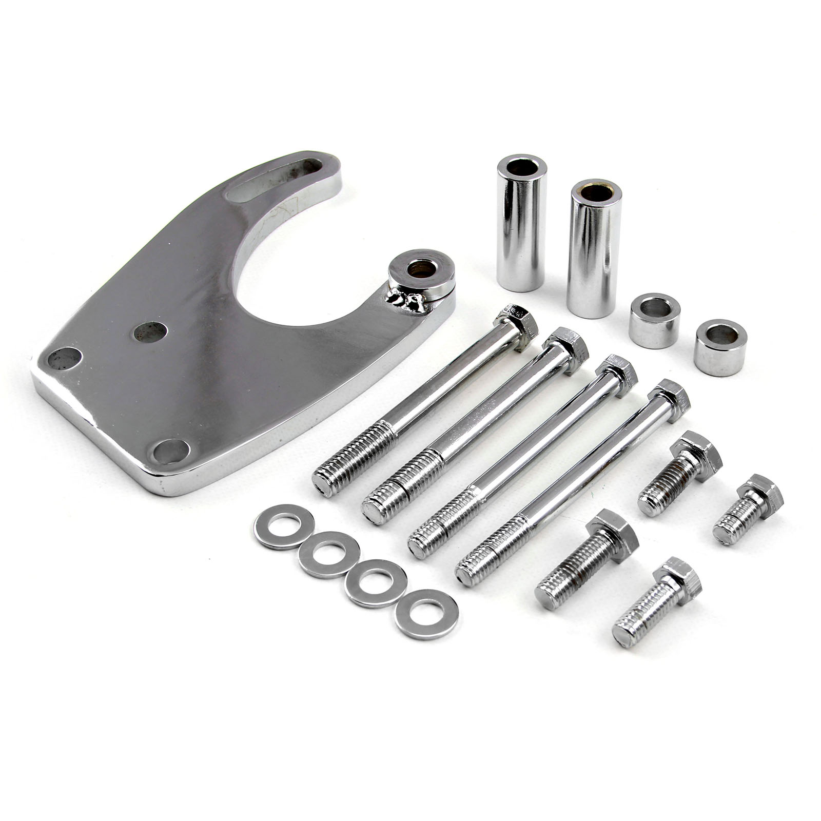 Ford SB 289 302 Windsor Power Steering Bracket Kit Chrome eBay