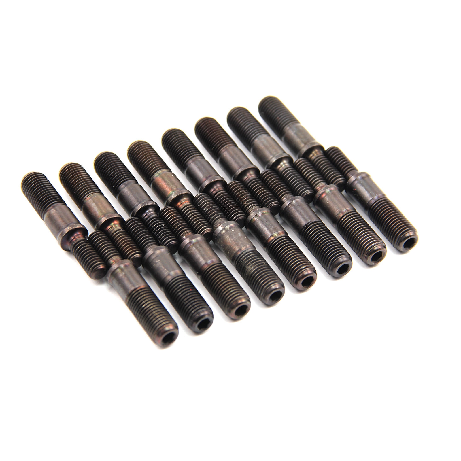 5/16" Base To 7/16" Rocker Stud Set +0.500 Longer Late Ford Head