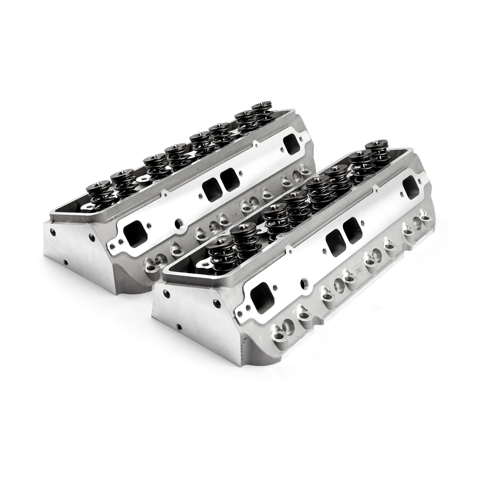 Speedmaster® PCE281.2006 Chevy SBC 350 190cc 64cc Straight Hydraulic Roller Assembled Cylinder Heads