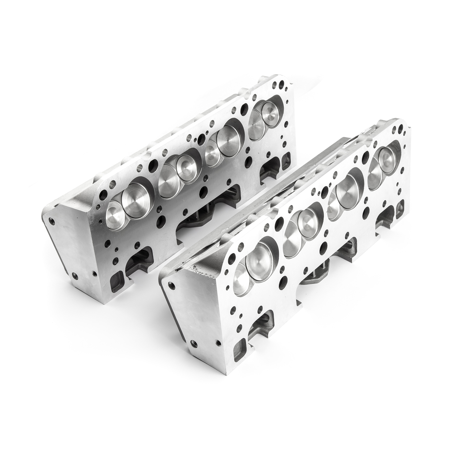 Speedmaster® PCE281.2006 Chevy SBC 350 190cc 64cc Straight Hydraulic Roller Assembled Cylinder Heads