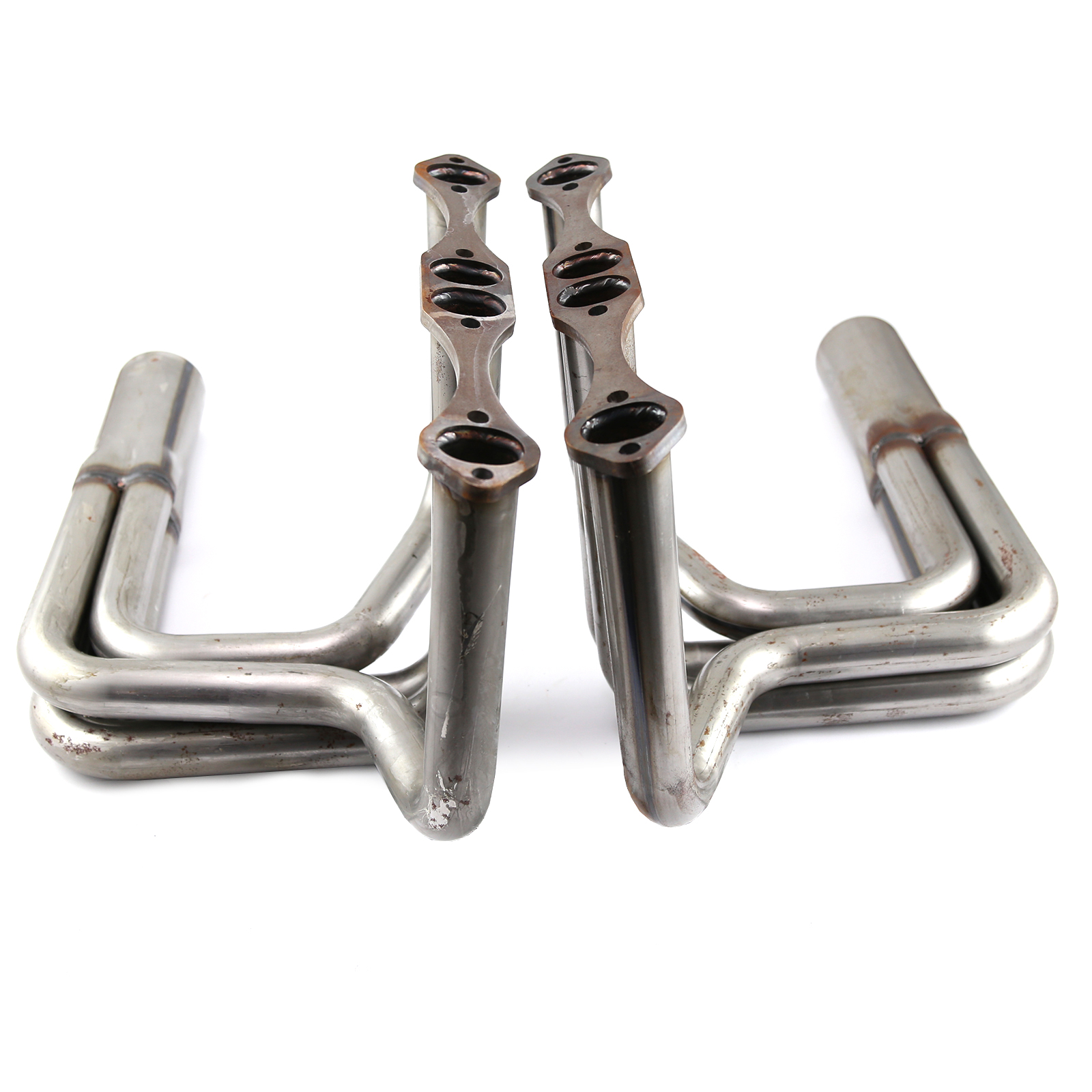 Chevy SBC 350 1932 HiBoy Raw Steel Exhaust Headers eBay