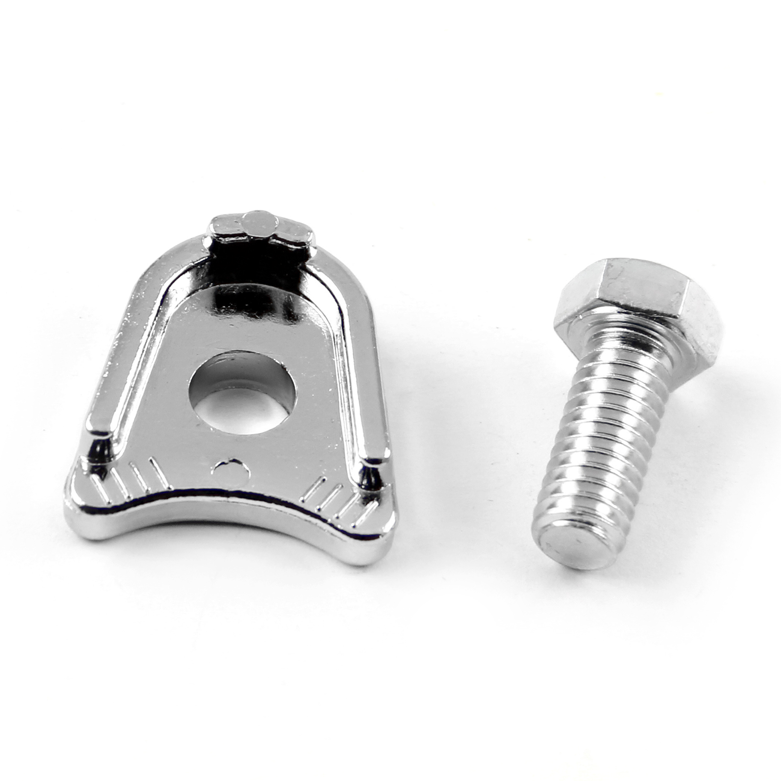 Ford SB 289 302 351 Windsor 351C Chrome Steel Distributor Hold Down