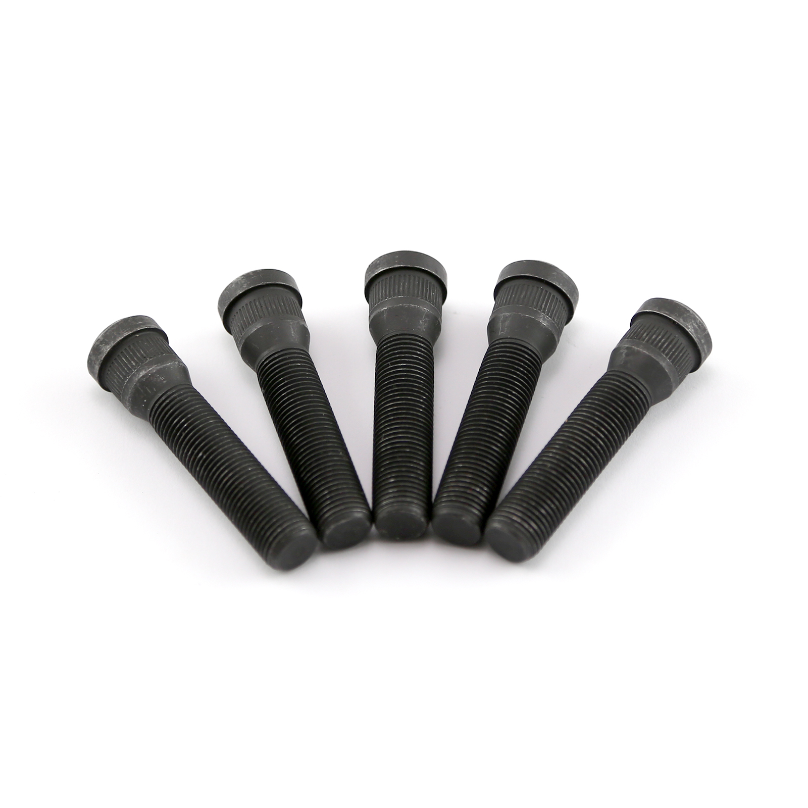 1/2" Unf x 3" Long 0.600" Knurled Wheel Studs