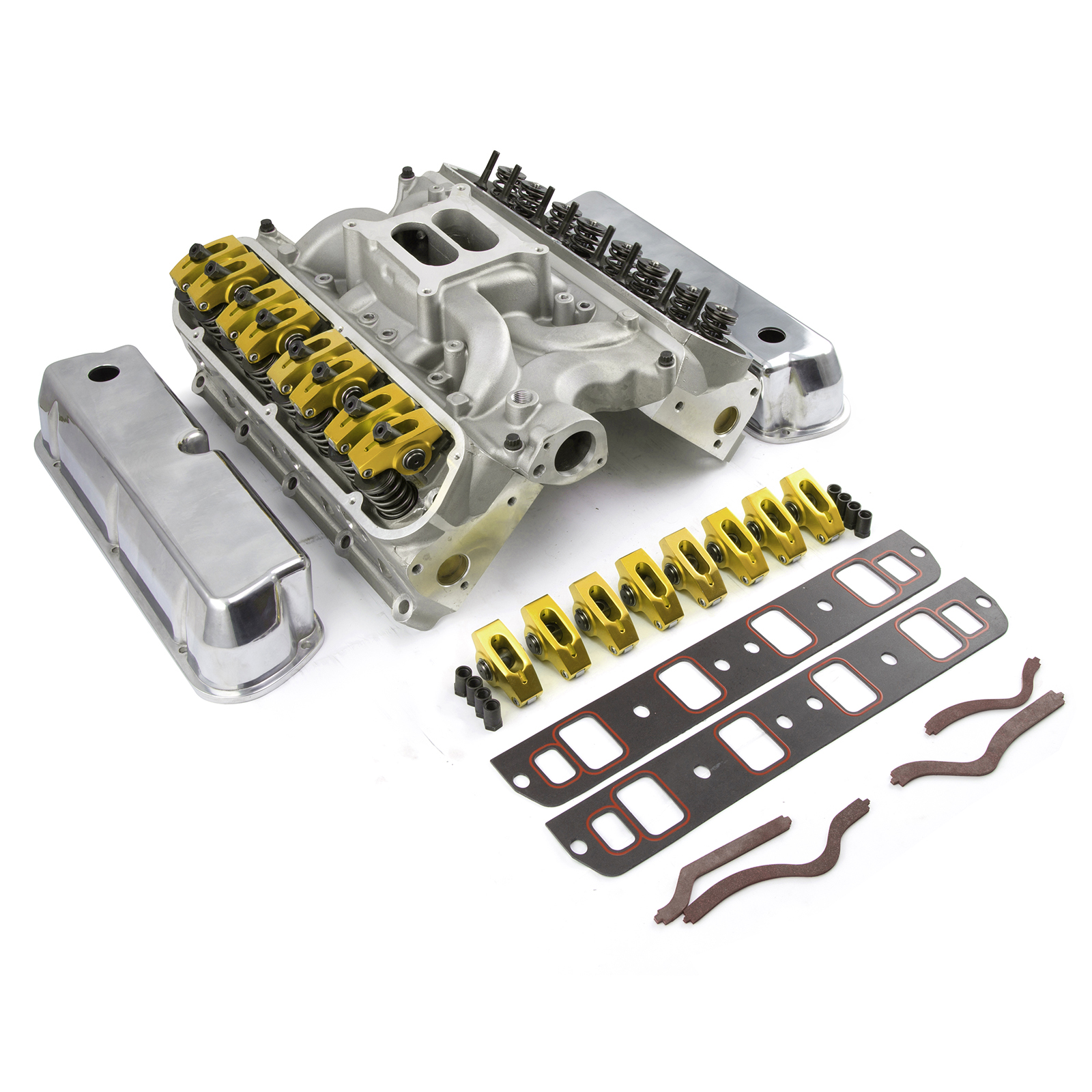 Speedmaster® PCE435.1024 Ford SB 289 302 Hyd Roller 190cc Cylinder Head Top End Engine Combo Kit
