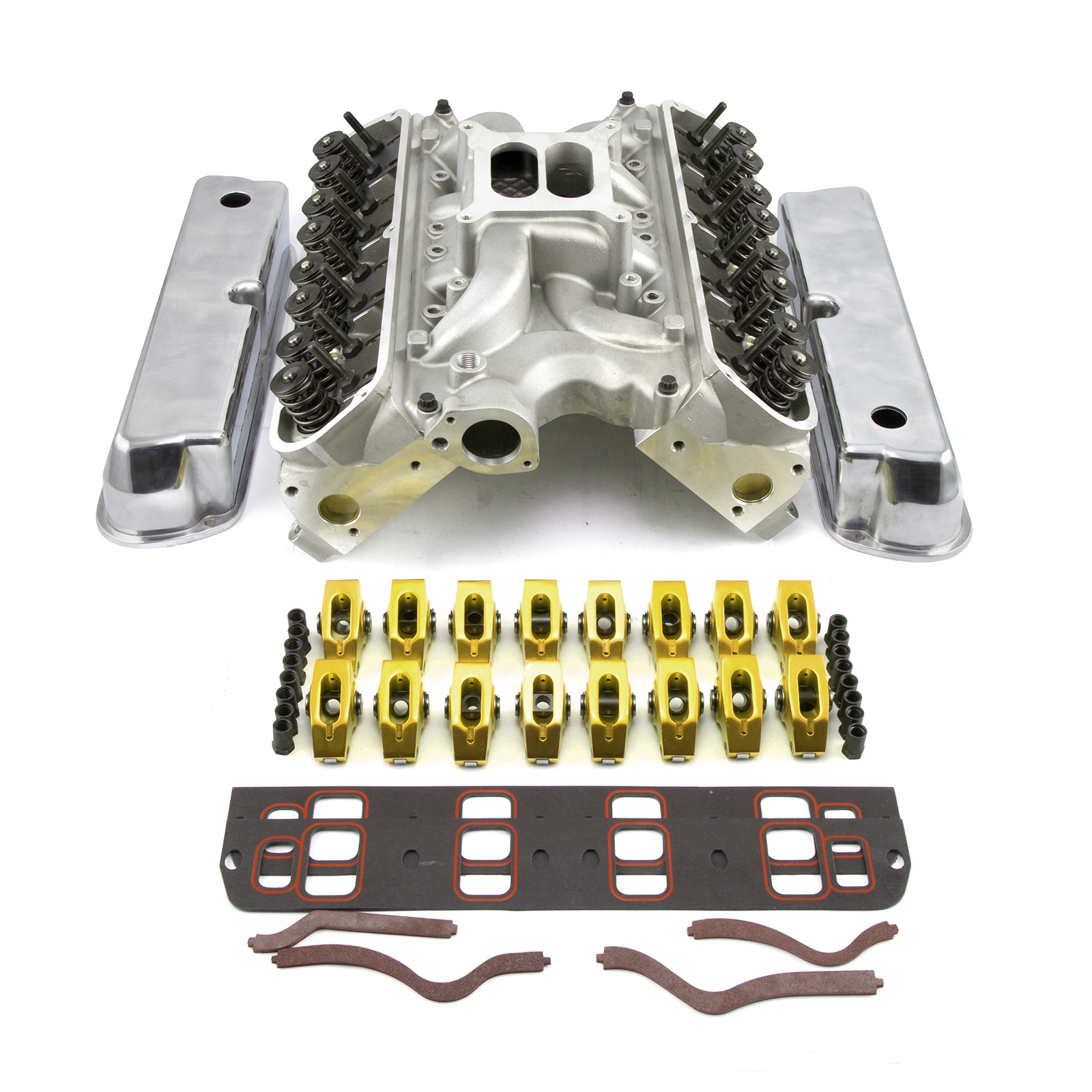 Speedmaster® PCE435.1024 Ford SB 289 302 Hyd Roller 190cc Cylinder Head Top End Engine Combo Kit