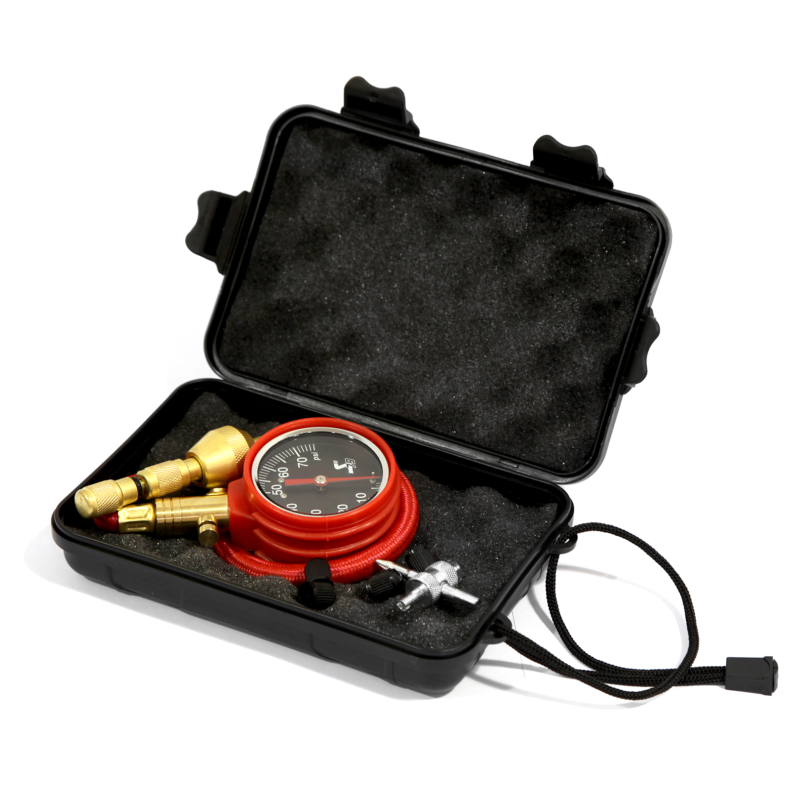 Speedmaster Rapid Tire Air Deflator Kit 4WD 075psi Pressure Gauge